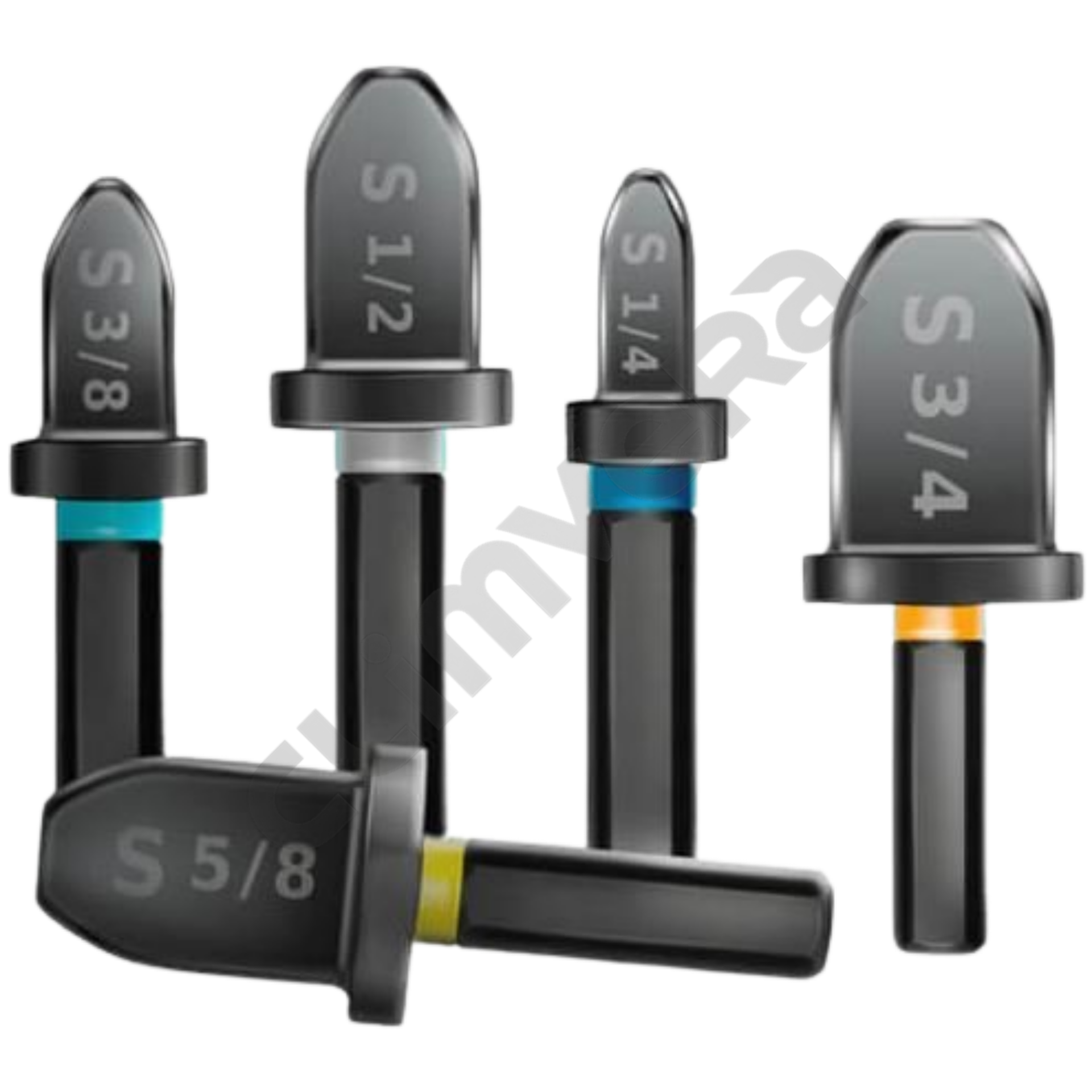 Spin - S6000 - Yeni Nesil Boru Şişirme Uç Takımı (1/4'', 3/8'', 1/2'', 5/8'', 3/4'', 7/8'')