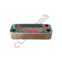 Hrale 160mm Dalgalı 16P Airfel Digifel Plaka Eşanjör