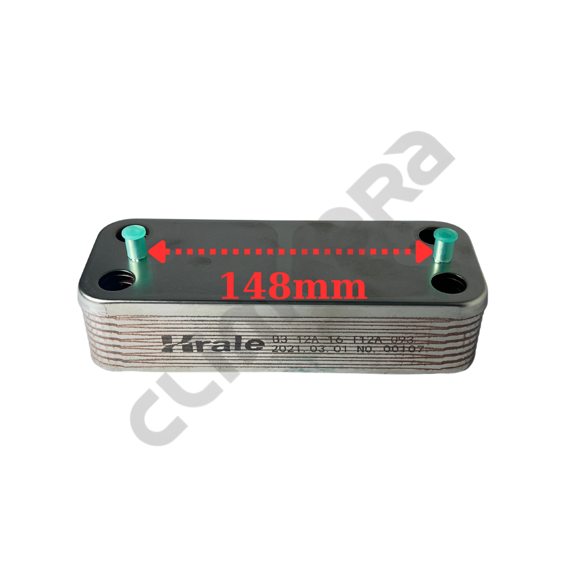 Hrale 148mm Düz 14P Eski Serena Plaka Eşanjör