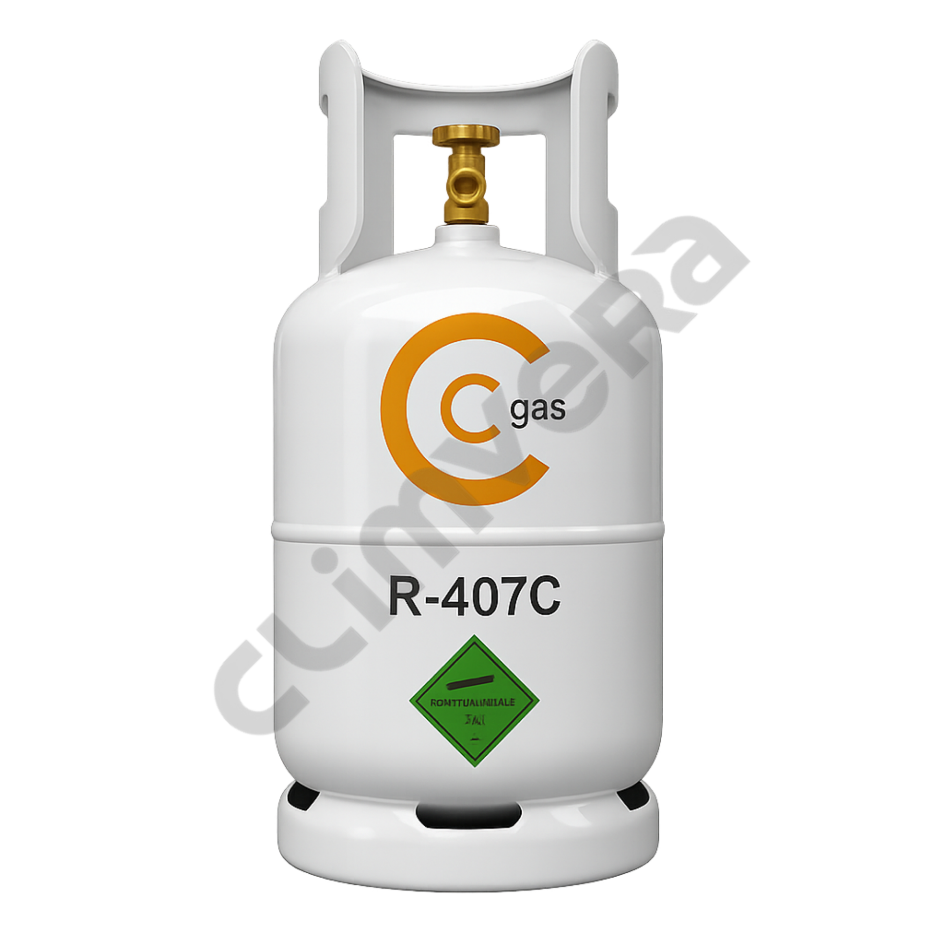 R-407C C-Gas Tekrar Doldurulabilir Tüplü 10 Kg