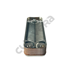 Hrale 156.5mm Düz 12P Baxi Plaka Eşanjör