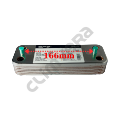 Era 166mm Düz 12P Demirdöküm Aden Plaka Eşanjör