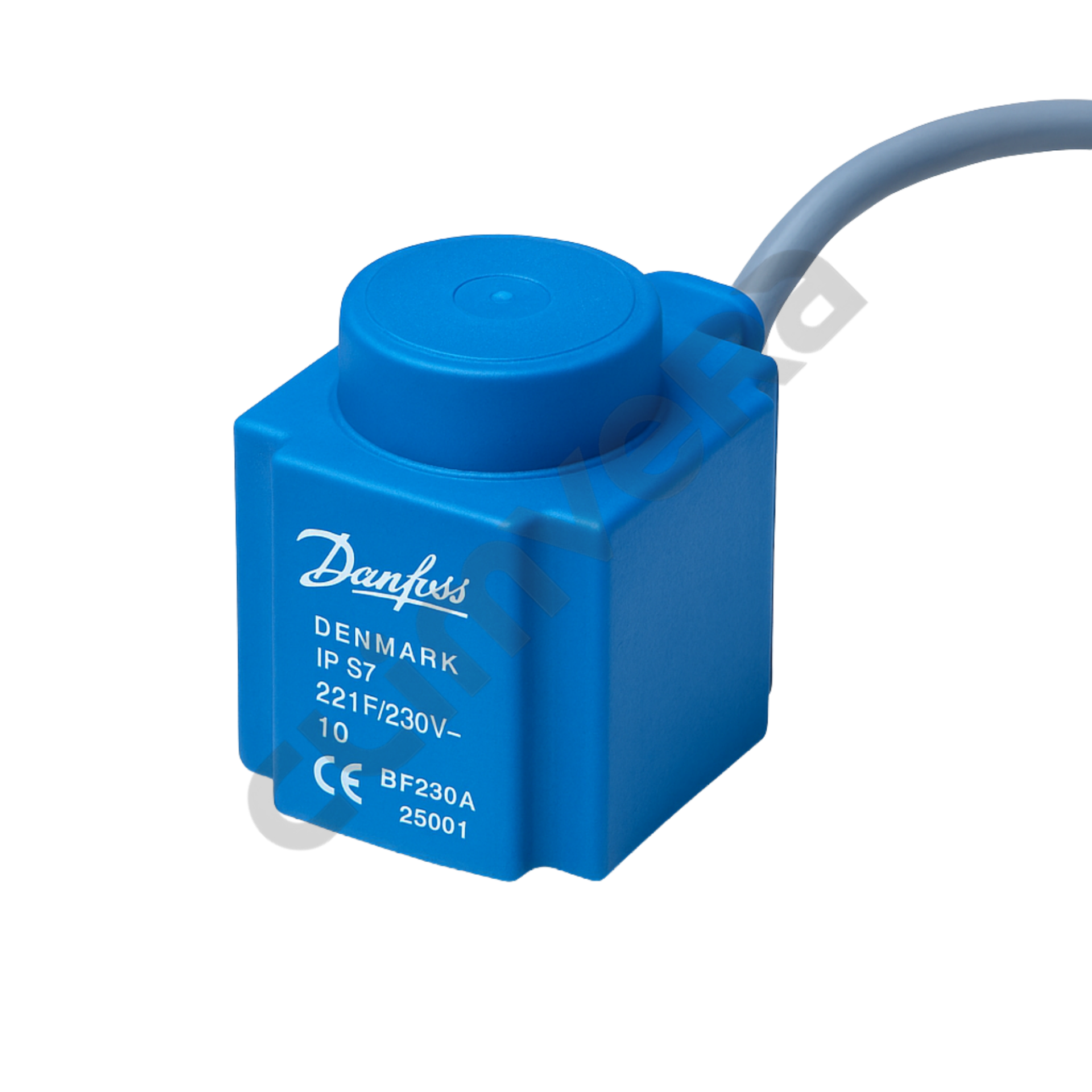 Danfoss 018F6282 IP67 10W Bobin 220V 50-60Hz 1mt.
