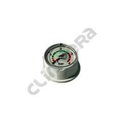 WIKA 27 mm Kombi Manometresi (G 1/4'', Arkadan Bağlantılı)